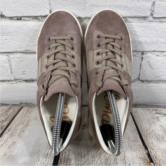 SAM EDELMAN Women's Marquette
Leather Sneakers Size 6 - Picture 5 of 10